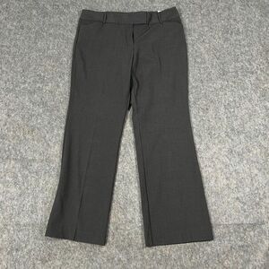 Kim Rogers Women's Dress Pants Size 12P Gray Straight Leg NWT
